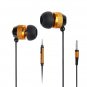 Metal Earphone Headphone Earbuds With Mic For iPhone Smartphone Device