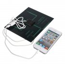 3.5W Solar Panel USB Battery Charger For iPhone Smartphone Device