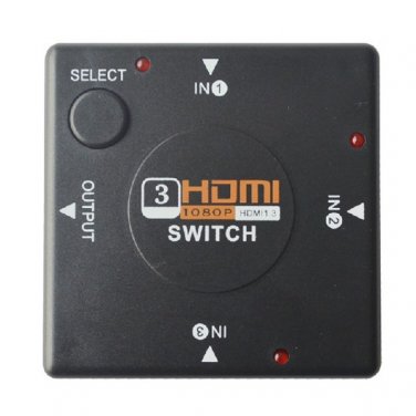 3 Port HDMI Switch Switcher Splitter for HDTV 1080P PS3