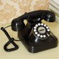 Retro Style Landline Wired Corded Table Telephone For Home Office
