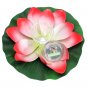 Solar Multi-Color LED Lotus Flower Lamp Floating Pond Nightlight