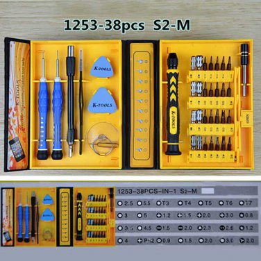 38 in 1 Precision Multifunction Repairing Screwdriver Tool Kit