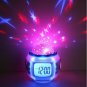Stars Starry Sky Music 3rd Generation Alarm Clock Projector Backlight Calendar Thermometer
