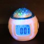 Stars Starry Sky Music 3rd Generation Alarm Clock Projector Backlight Calendar Thermometer