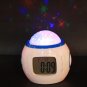 Stars Starry Sky Music 3rd Generation Alarm Clock Projector Backlight Calendar Thermometer