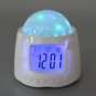 Second Generation Romantic Music Galaxy Star Projector Digital Alarm Clock