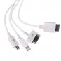 4in1 Car Charger Adapter For iPhone 6/5S/4S Samsung Galaxy S5/4