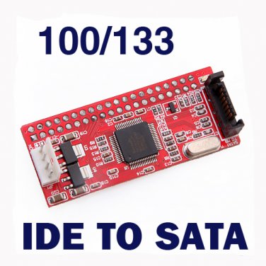 IDE TO SATA 100/133 HDD/CD/DVD Converter Adapter Cable
