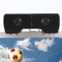 One Pair Clip-on USB Speaker With Controller For Macbook Laptop PC