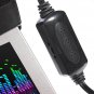 One Pair Clip-on USB Speaker With Controller For Macbook Laptop PC