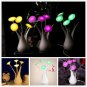 Creative LED Auto Light Sensor Vase Shape USB Night Light Table Lamp