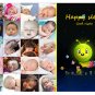 Light Sensor Wallpaper Caterpillar LED Night Light DIY Decoration