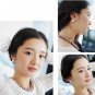 Multicolor Double Beads Earrings Frosted Ear Studs For Women