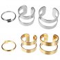 3pcs Silver Gold Hollow Opening Knuckle Finger Ring Masters Sun