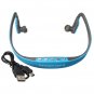 Sport Wireless Headset Headphone Earphone MP3 Music Player Micro SD TF FM Radio