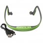 Sport Wireless Headset Headphone Earphone MP3 Music Player Micro SD TF FM Radio