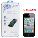 Ultra Thin 0.3mm Sensitive Tempered Glass Protection Screen for iPhone 4 / 4S