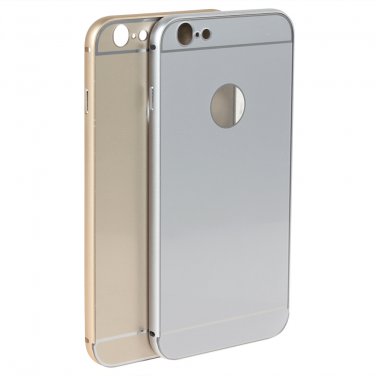 2 Color Slim-Fit Aluminum Metal Phone Cover Case Logo Cut-Out for 5.5 Inch iPhone 6 Plus