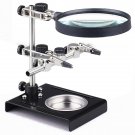 Universal Solder Holder For Welding With Magnifier