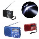 Mini Portable LED Stereo FM Radio Speaker USB TF Card MP3 Music Player