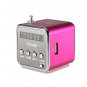 Transparent Micro Mini Speaker With FM Radio SD/TF