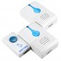 Twin Wireless Door Bell Cordless 32 Melodies 100M Range Digital Chime Home Office Doorbell