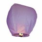 12pcs Wrapped Oval Shape Chinese Flying Sky Lanterns/Kongming Light Color Mix with Card for Festival