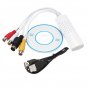 USB2.0 Video TV Tuner DVD Audio Capture Card Converter Record Receiver
