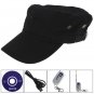 2 Million Pixels 1280 X 720 Hidden Pinhole Video Recorder Cap with Remote Controller