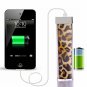 2200MAH 3.7V Universal Lipstick Design Portable Power Source Leopard Print