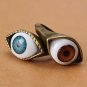 Halloween Vintage Punk Bronze Evil Eye Ring Eyeball Finger Ring