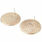 Delicate Alloy Round-shape Stud Earrings Multicolor