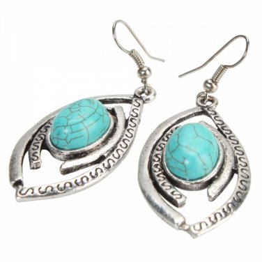 Irregular Turquoise Earrings
