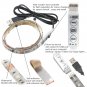 Waterproof 200cm/6.5feet Wall 60Leds 5050RGB USB Strip Light with Mini Controller Suit
