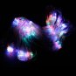 120pcs Colorful LEDs Net Light Mesh Nightlight Festival Deco