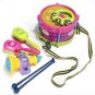 5pcs Baby Roll Drum Musical Instruments Kids Drum Set Children Toy