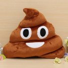Funny Cotton Poo Shape Throw Pillow Home Office Car Cushion
