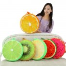 3D Creative Plush Foam Fruit Pillow Back Cushion Office Chair Sofa Bed Decor