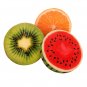 3D Creative Plush Foam Fruit Pillow Back Cushion Office Chair Sofa Bed Decor