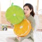 3D Creative Plush Foam Fruit Pillow Back Cushion Office Chair Sofa Bed Decor