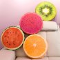 3D Creative Plush Foam Fruit Pillow Back Cushion Office Chair Sofa Bed Decor