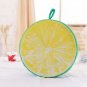 3D Creative Plush Foam Fruit Pillow Back Cushion Office Chair Sofa Bed Decor
