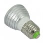 Energy Saving 3W E27 RGB LED Bulb 16 Colors Changing Lamp with Wireless IR Remote Controller