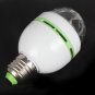 E27 RGB Effect 3X LED Rotating Stage Crystal Ball LED Light Lamp for Disco  DJ  Party