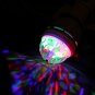 E27 RGB Effect 3X LED Rotating Stage Crystal Ball LED Light Lamp for Disco  DJ  Party