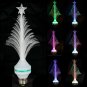 E27 Multi Colors Changing Christmas Tree Shape LED Decoration Light
