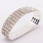 Attractive Four Rows Rhinestone Elastic Bracelet