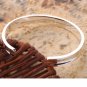 Charming Wide Open Bangle Bracelet
