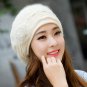 New Fashion Colors Women's Winter Warm Knitted Real Fur Hats Beanie Cap 5 Colors
