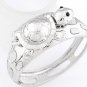 Alloy Electroplating Auspicious Bracelet Bangle with Tortoise Decoration